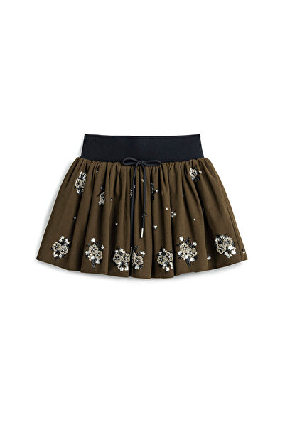 Twist İŞLEMELİ MİNİ ŞORT ETEK