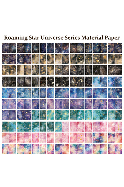 Choice سماء مرصعة بالنجوم 160 ورقة من ورق سجل القصاصات غير اللاصق كبير الحجم ...