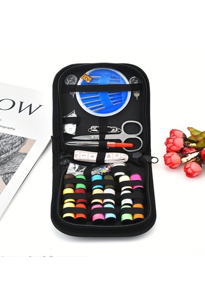 Choice1 مجموعة خياطة مكونة من 67 قطعة مع أدوات الخياطة والملحقات وخيوط 24 لون...
