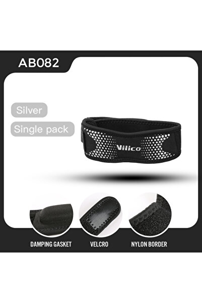 Choice AB082-GY حزام ركبة الرضفة، دعامة ركبة قابلة للتعديل، مثبت وتر الرضفة، ...