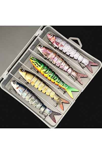 Choice3 FCP-557 ANFS 5pcs /3pcs Fishing Lure Multi ed Artificial Bait Slow Si...