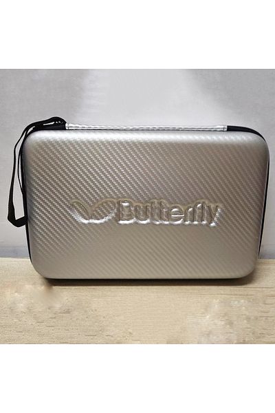 Choice silver Table Tennis Racket Bag EVA Square Shaped Ping Pong Box Case Waterproof Professional Portable