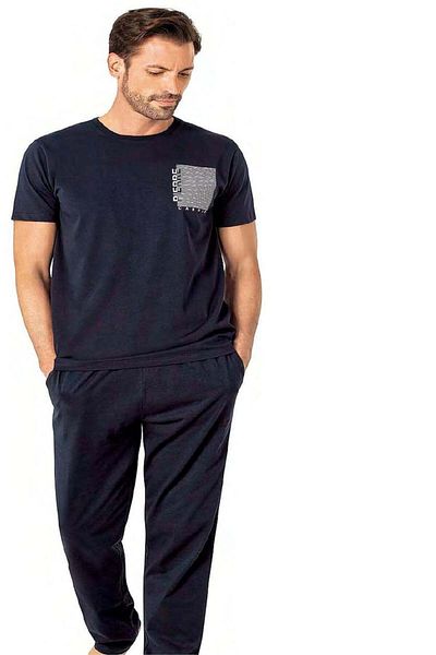 Pierre Cardin 6075 Pijamale din bumbac pieptănat BĂRBAȚI 25A