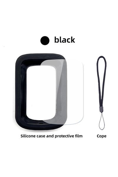 Choice غطاء حماية من السيليكون باللون الأسود لجهاز كمبيوتر الدراجة GPS IGPSPO...