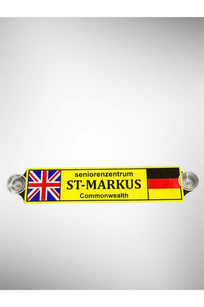 OTO SÜSLEN İSTANBUL Arma ST-Markus مع مصاصة PVC مقاس 20 سم