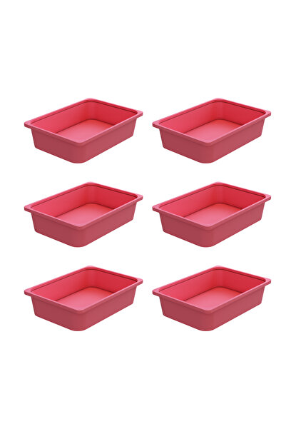 Moniev Kids Montessori Oyuncak Dolabı Kutusu Saklama Kutusu 41X30.5X10 Çocukl...