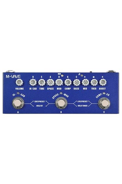 Choice electric bass M-vave Cube BABY Multi Effects Pedal for Electric Guitar/Bass/Acoustic Guitar 8 IR Cab