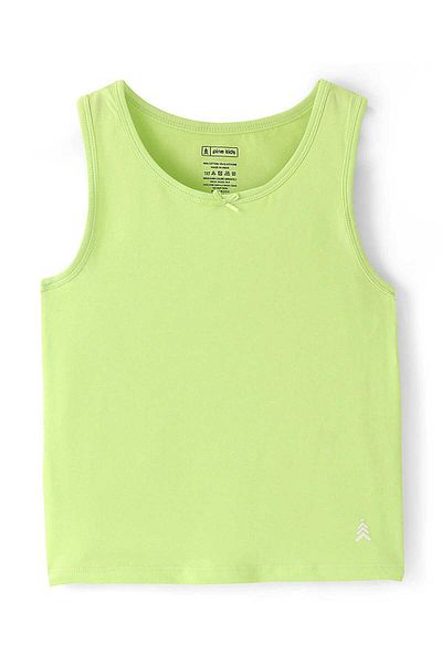 Pine kids Pine Kids Cotton Solid Vests (Pack of 3) - Pink, Green, & Purple