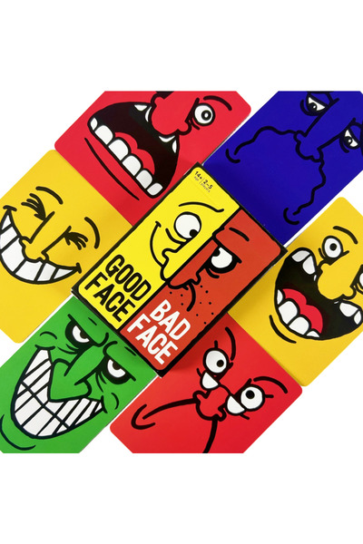 Choice DS32-Good Bad Face Good Face Bad Face Card Game Hilarious Party Travel Board Game Cards Deck For Par