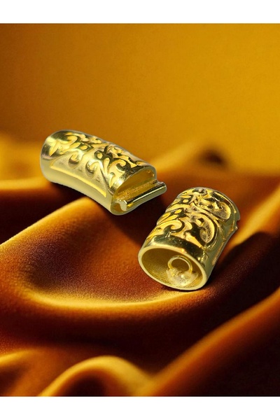 SERAY KUYUMCULUK GÜMÜŞ TASARIM KUM İNCİSİ BOYUN KLİPSİ