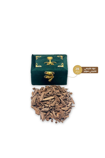 Alhadi For Oud And Saffaron عود فلبيني سوبر ( ميني ودقة ) - اوقية ( 28 ) جم