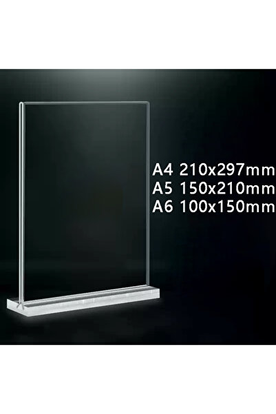 Choice حامل عرض أكريليك سهل السحب من قطعة واحدة A4 لوحة إعلانات متجر A4/A5/A6