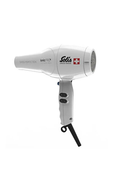 SOLİS Wall-mounted hair dryer, Solis, Swiss Perfection Wall Mounted, 1800 W, white