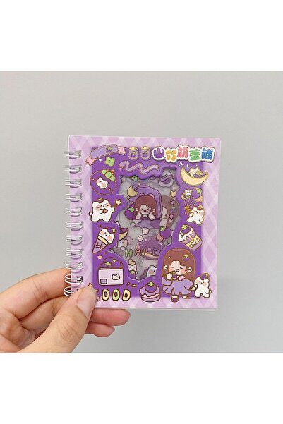 Choice1 Q Frosted Handbook Stickers Cartoon DIY Decorative Material Cute Wate...