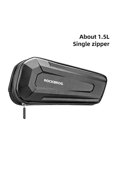 ROCKBROS حقيبة دراجة B66 ذات هيكل صلب، حقيبة دراجة طريق جبلية، حقيبة دراجة كر...