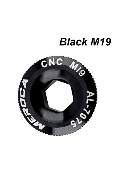 Choice9 M19 Black MTB Hollowtech Crank Bolt M18/M19/M20 Mountain Bike Crank C...