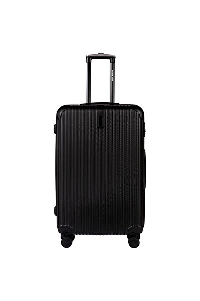 WINGS BRAND Set de bagaje WINGS EGRET TR058 Negru ABS+ cu roți pivotante