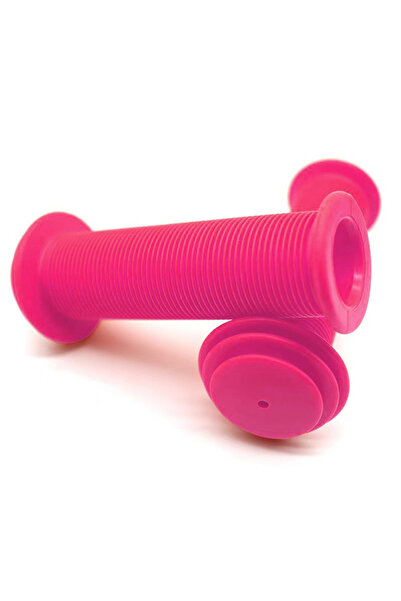 Choice مقابض مقود الدراجة غير القابلة للانزلاق باللون الوردي - مناسبة لـ BMX ...