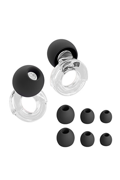 Choice سدادات أذن سيليكون شفافة من هواك للسباحة والنوم، تعمل على إلغاء الضوضا...