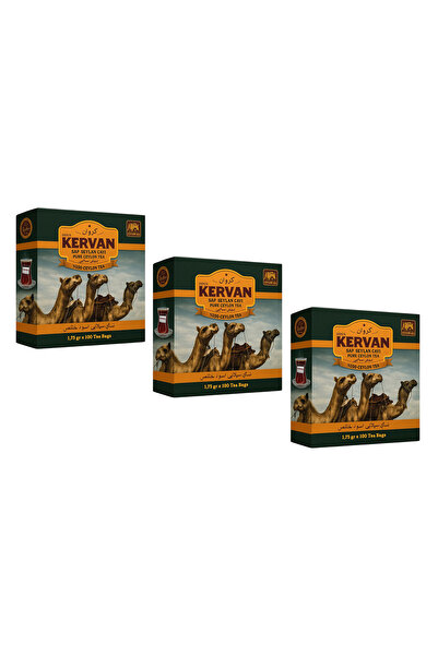 DÜNEN KERVAN شاي سيلاني نقي شاي سيلاني 3 × 100 قطعة (1.75 جرام) - شاي سيلاني ...