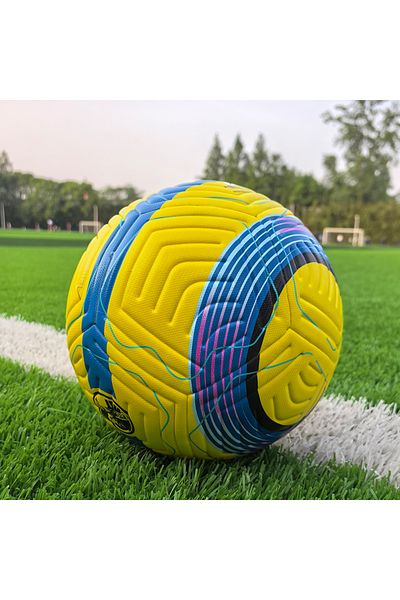 Choice Yellow Size 5 Soccer Ball Professional Official League Football Outdoor Match Training Ball PU Soft