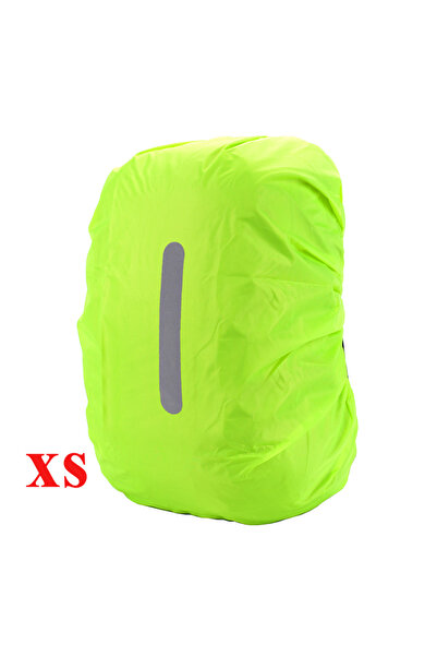 Choice حقيبة ظهر خضراء عاكسة مقاومة للماء XS 15-25L غطاء مطر للرياضة الخارجية...