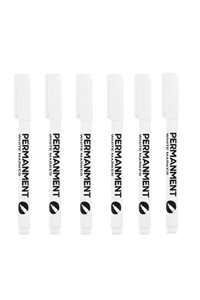 Choice 6 pcs 3/6 Pcs Acrylic Paint White Marker White Paint Pen for Rock Pain...