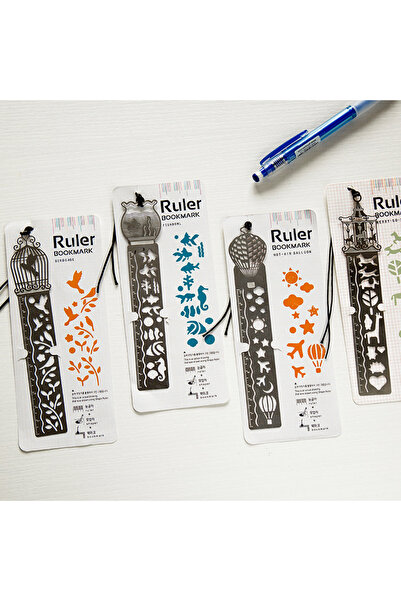 Choice 4 قطع 4 قطع/مجموعة علامة مرجعية معدنية مجوفة على شكل حصان إبداعي كاواي...