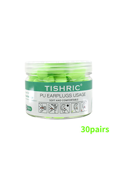 Choice 60 قطعة من سدادات الأذن TISHRIC سدادات أذن إسفنجية ناعمة لتقليل الضوضا...