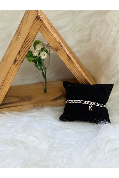 VENTİ VENTİSCA Steel Letter Bracelet (K) Gift for Lover's Wife