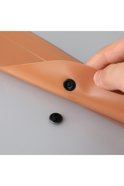 Choice MULTI 6pcs Morandi color file bag A4 loose-leaf file contract protective sleeve storage large-capaci