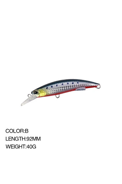 Choice طُعم صيد سمك صغير جديد 92 مم/40 جم من B لصيد الأسماك الصغيرة في المياه...