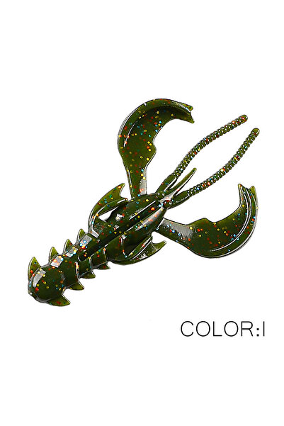Choice 40mm 20pcs 0.9g I Supercontinent CRAZY 65mm/40mm Lobster Soft Lure Fis...