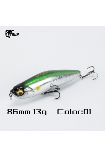 Choice 86 مم 13 جرام 01 LEYDUN Z-Claw Fishing Lures Floating Pencil 86 مم 100...