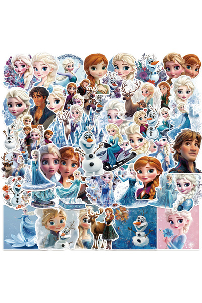 Choice 30 قطعة، 10/30/50 قطعة، ملصقات أميرات ديزني الكرتونية المجمدة، ملصقات ...