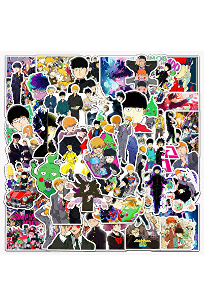 Choice1 بانداي 50 قطعة (10/30/50 قطعة) ملصقات أنمي موب سايكو 100، ملصقات كرتو...