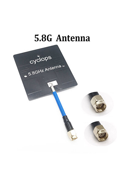 Choice قطعة واحدة من هوائي التصحيح الاتجاهي SMA 5.8G 14dBi عالي الكسب RP-SMA/SMA لجهاز استقبال RC FPV ثابت الجناح Dr