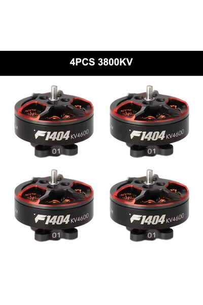 Choice 4PCS 3800KV T-Motor F1404 1404 2900 3800 4600KV 3-4S Lipo FPV Brushless Motor 1.5mm Shaft 2.5-4inch