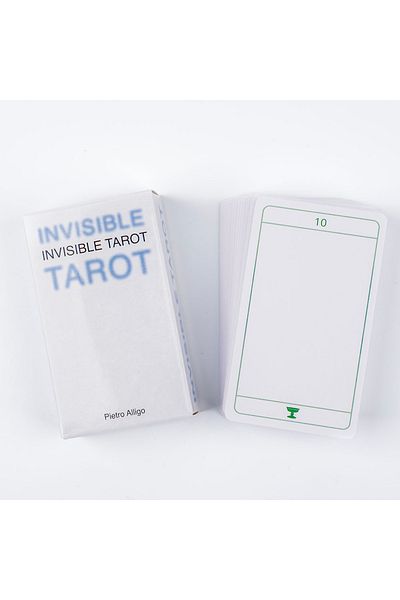 Choice TK50K Invisible Tarot 78 Blank Cards Create Your Own Tarot Deck 10.3*6cm English Visions Divination