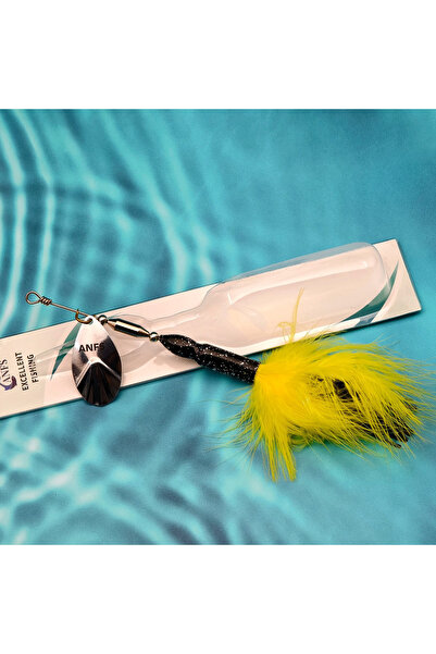 Choice FCP29T-2693-C ANFS 1 قطعة من طُعم صيد السمك Musky Pike Spinner Bucktai...