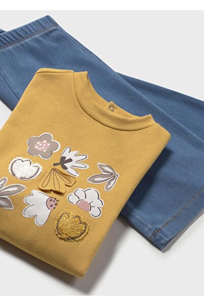 MAYORAL Baby Girl Pants and Swearshirt Set