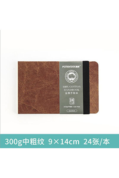 Choice 9x14cm Brown POTENTATE Watercolor 100% Cotton Paper Pad 24 Sheets10x10...
