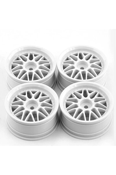 Choice 4 قطع بيضاء 52 مم 1/10 RC سيارة سباق الانجراف على الطريق عجلة بلاستيكي...