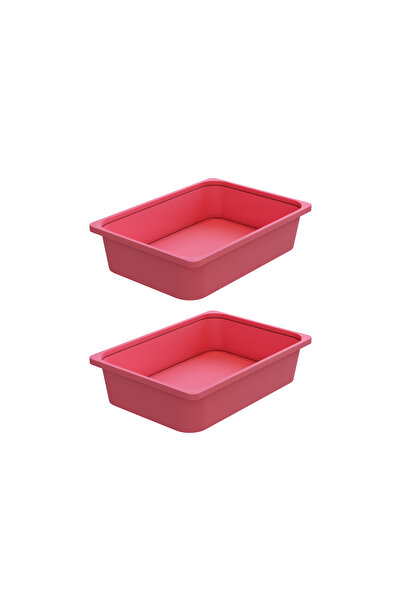 Moniev Kids Montessori Oyuncak Dolabı Kutusu Saklama Kutusu 41X30.5X10 Çocukl...