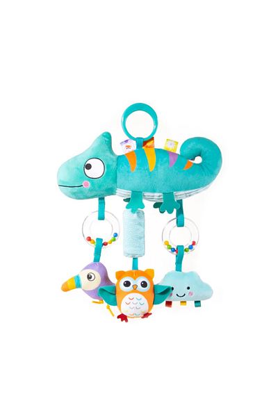 Choice Crocodile Crib Hanging Rattles Toys Baby Toys Cartoon Animal Spiral Hanging Toy with Ringing Bell St