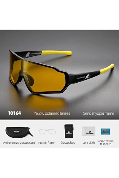 ROCKBROS Polarized Lens 10164 Cycling Glasses Men Women MTB Road Outdoor Spor...