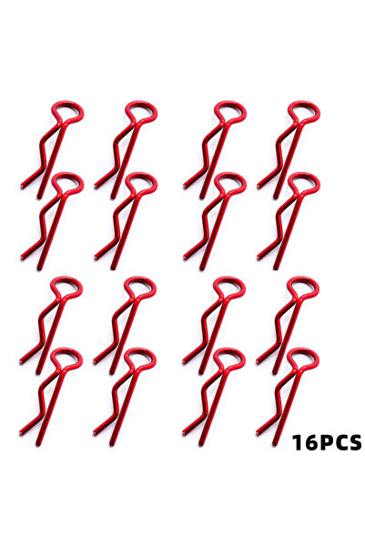 Choice مشبك دبوس لهيكل سيارة RC حمراء بمقياس 1/10 و1/12 و1/16 لسيارة Traxxas ...