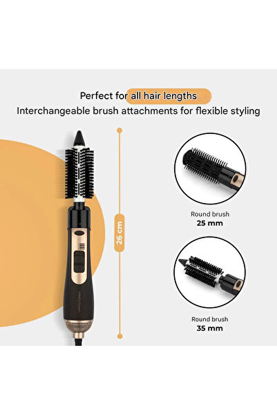 ProfiCare Electric hairbrush, ProfiCare, brown