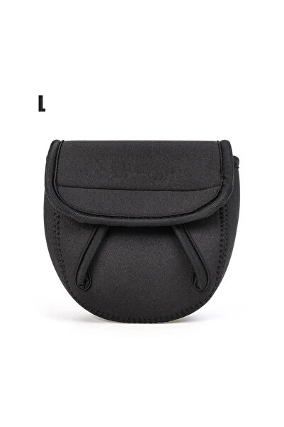 Choice غطاء بكرة الصيد الدوارة مقاس L S/M/L من مادة النيوبرين وحقيبة حماية بك...