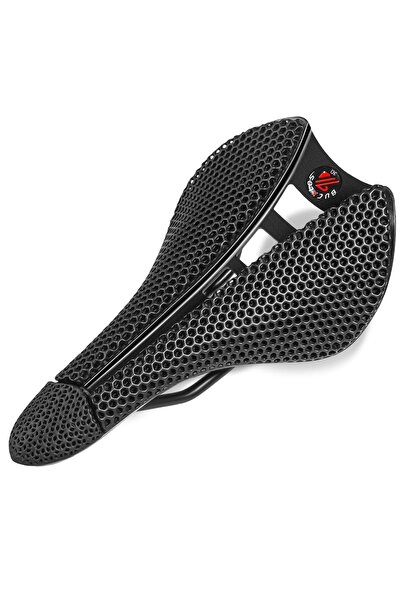 BUCKLOS 3D-4 3D Printed Saddle MTB Bike Seat Cushion Full Carbon Fiber Ultral...